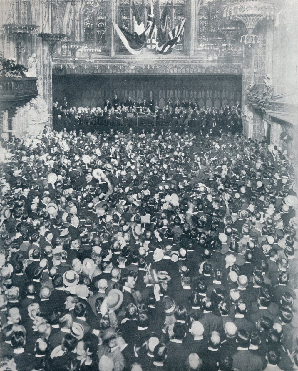 La grande réunion de recrutement au Guildhall de Londres, 1914 - Unbekannt