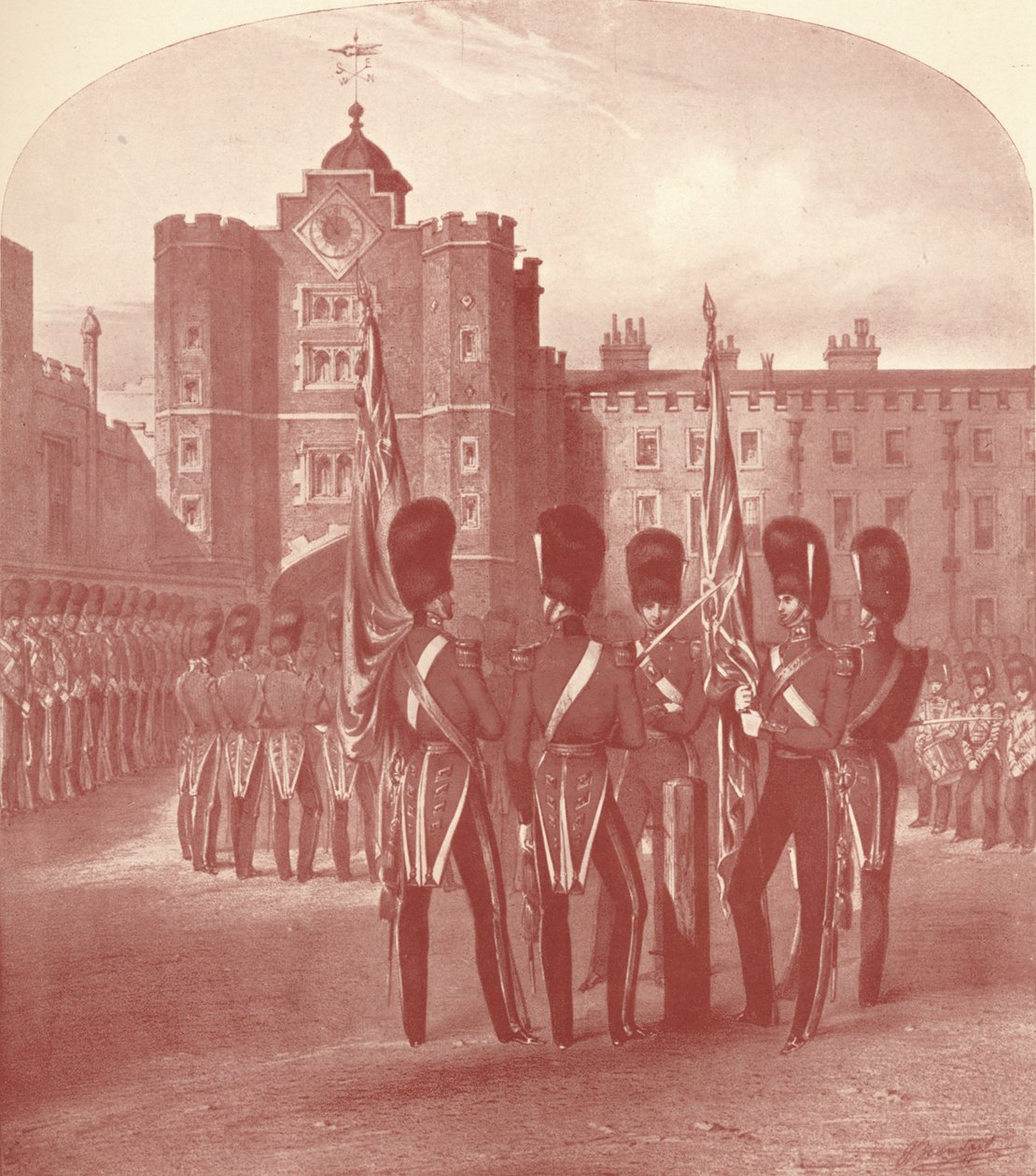 Les Grenadier Guards au palais de St. James, 1909 - Unbekannt