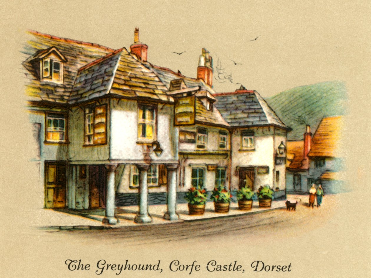 Le Lévrier, Château de Corfe, Dorset, 1936 - Unbekannt