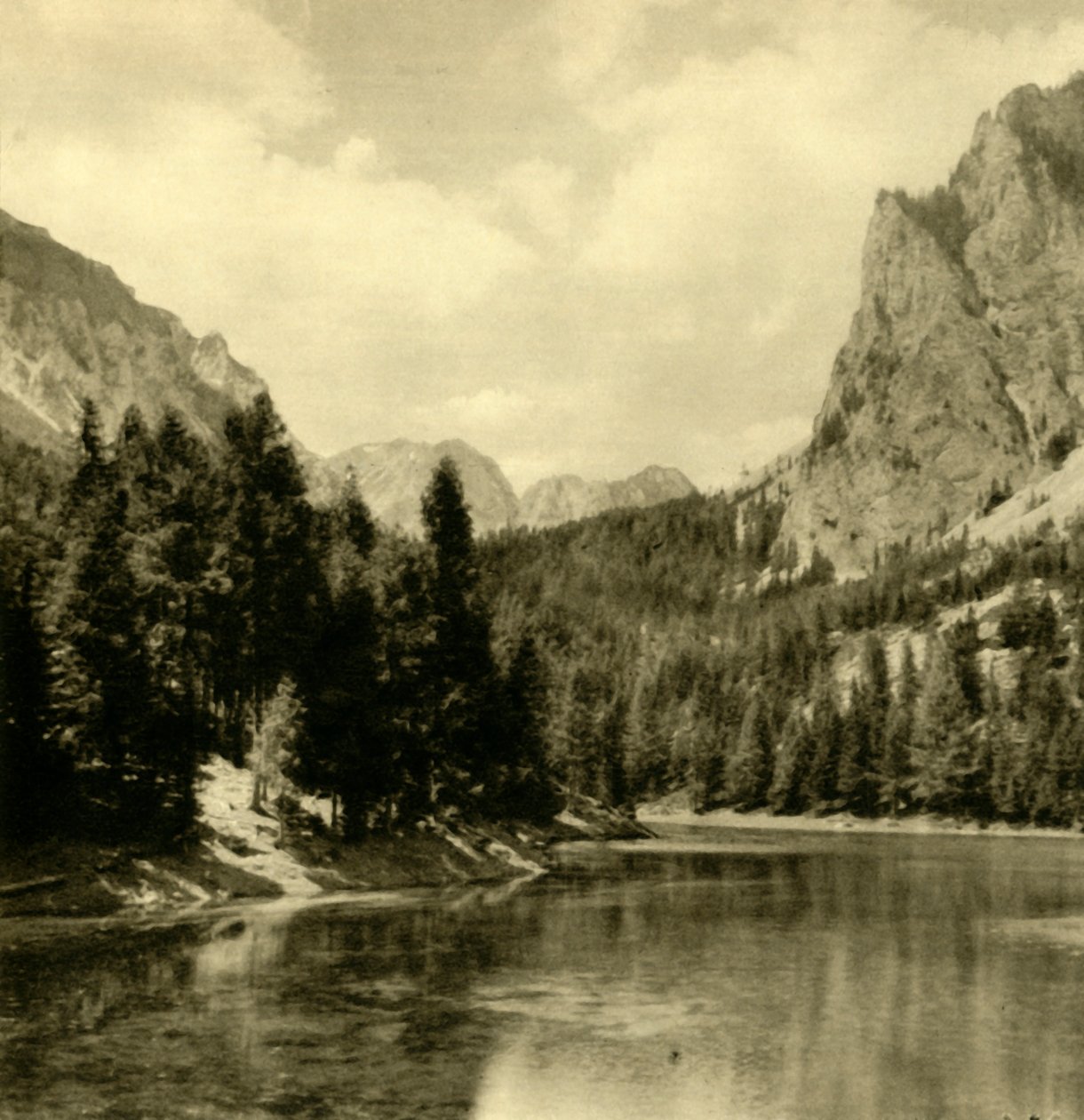 Le Grüne See, Styrie, Autriche, vers 1935 - Unbekannt