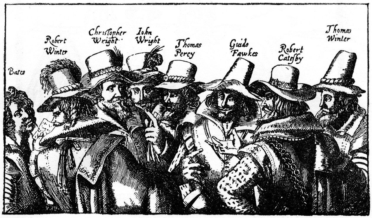 Les Conspirateurs de la Poudre, début du XVIIe siècle, 1910 - Unbekannt