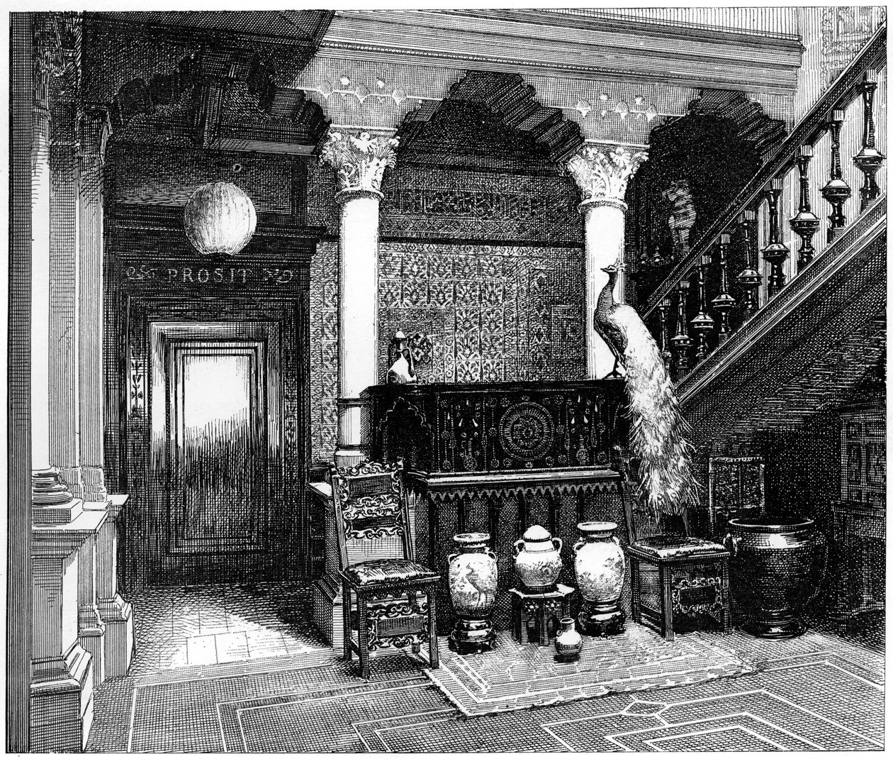 Le Hall, vers 1880-1882 - Unbekannt