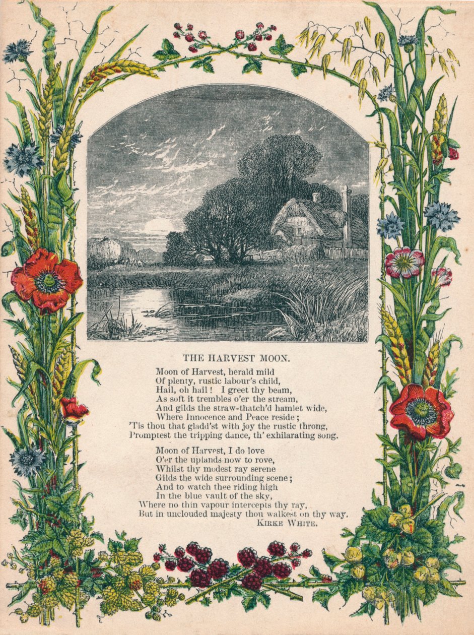 La Lune des moissons par Kirke White - Unbekannt