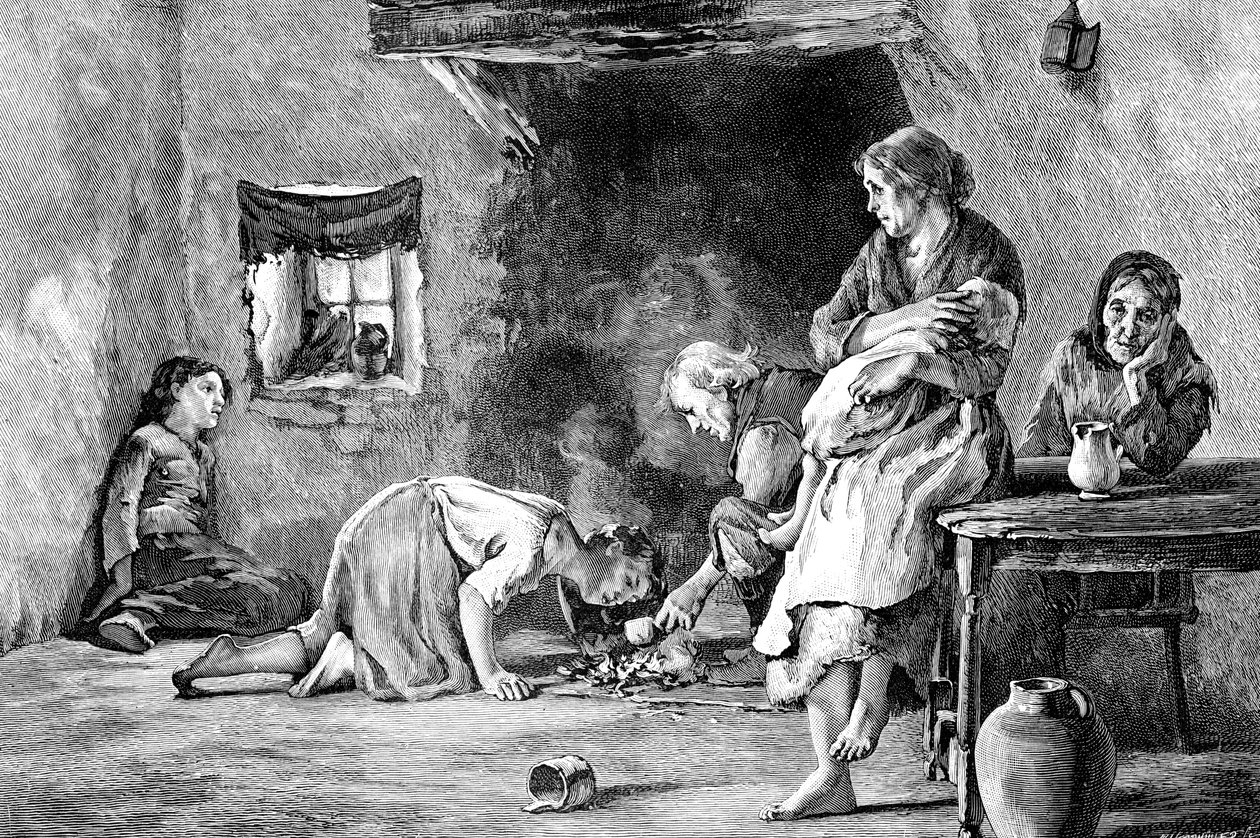 La famine irlandaise - Unbekannt