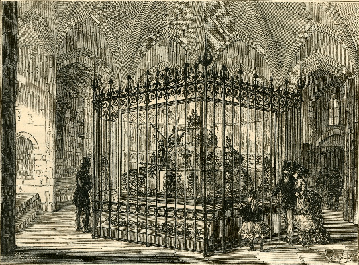 La salle des bijoux à la Tour - Unbekannt