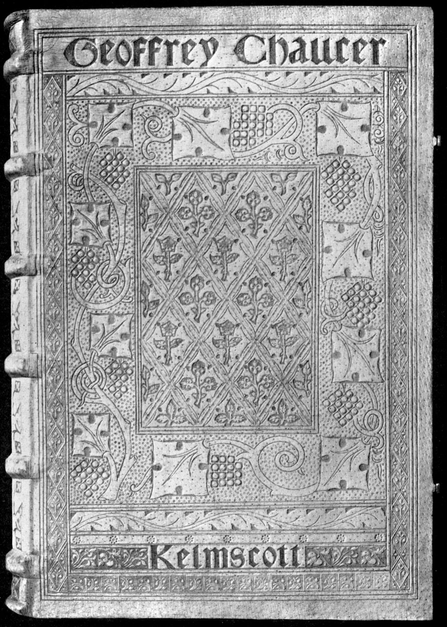 Le Chaucer de Kelmscott, avec une reliure spéciale de William Morris, 1896-1901 - Unbekannt