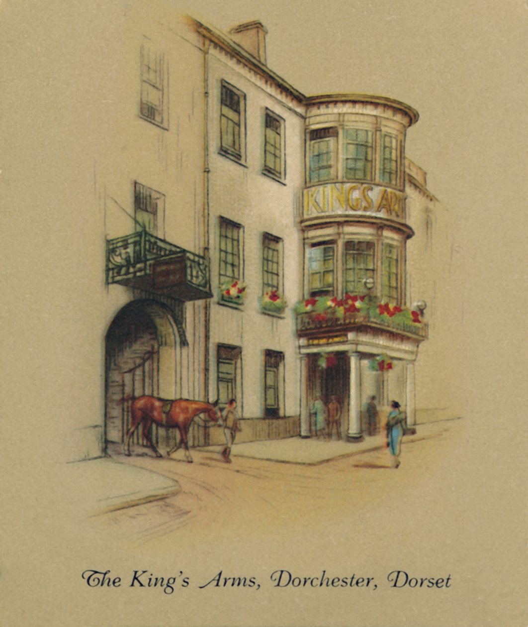 The Kings Arms, Dorchester, Dorset, 1939 - Unbekannt