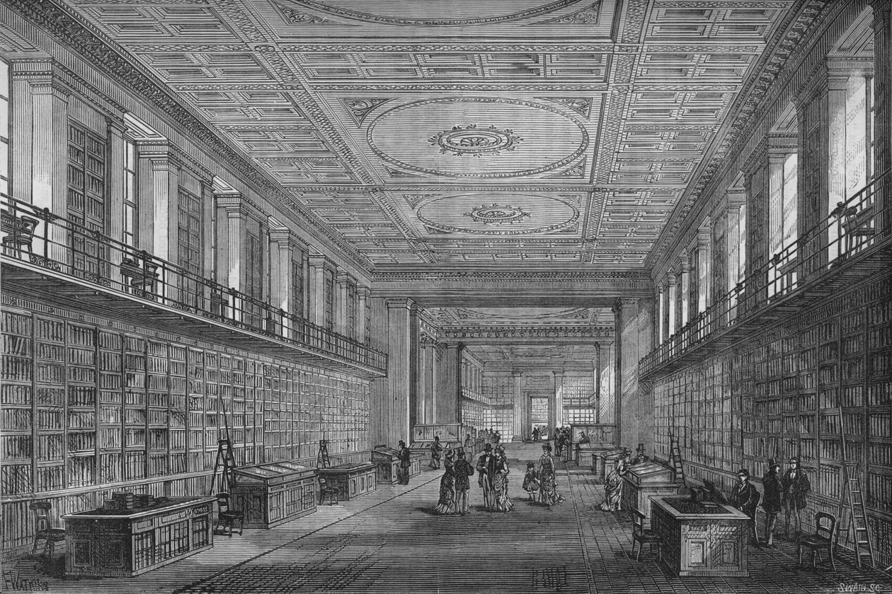 La Bibliothèque du Roi, Londres, 1878 - Unbekannt
