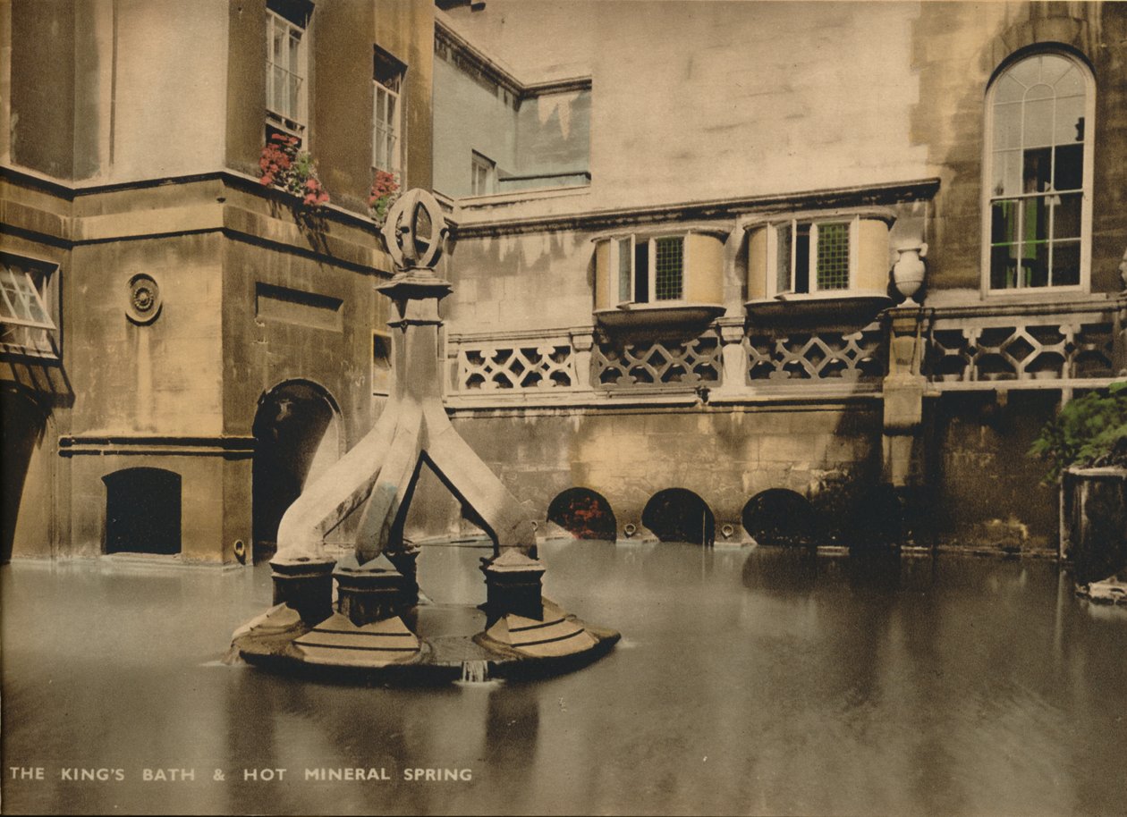 Le Bain du Roi et la Source Minérale Chaude, Bath, Somerset - Unbekannt