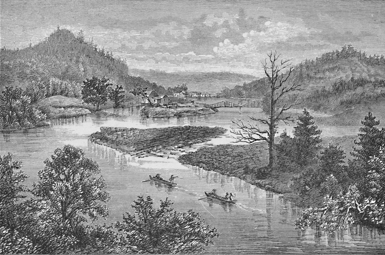 La Petite Juniata - Tyrone au loin, 1883 - Unbekannt