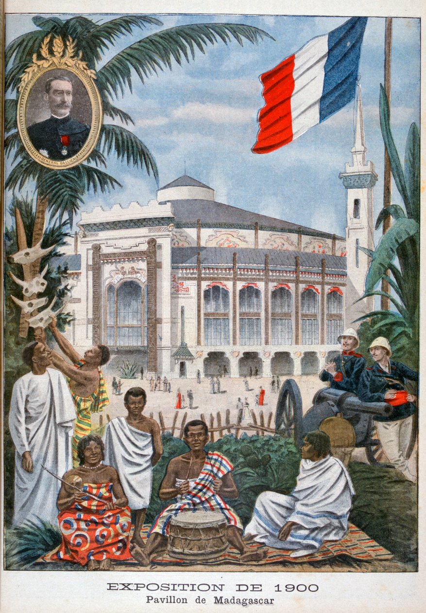 Le pavillon malgache à l