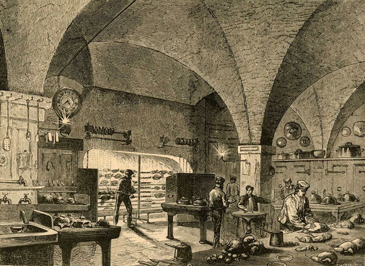 La cuisine de Mansion House, 1897 - Unbekannt