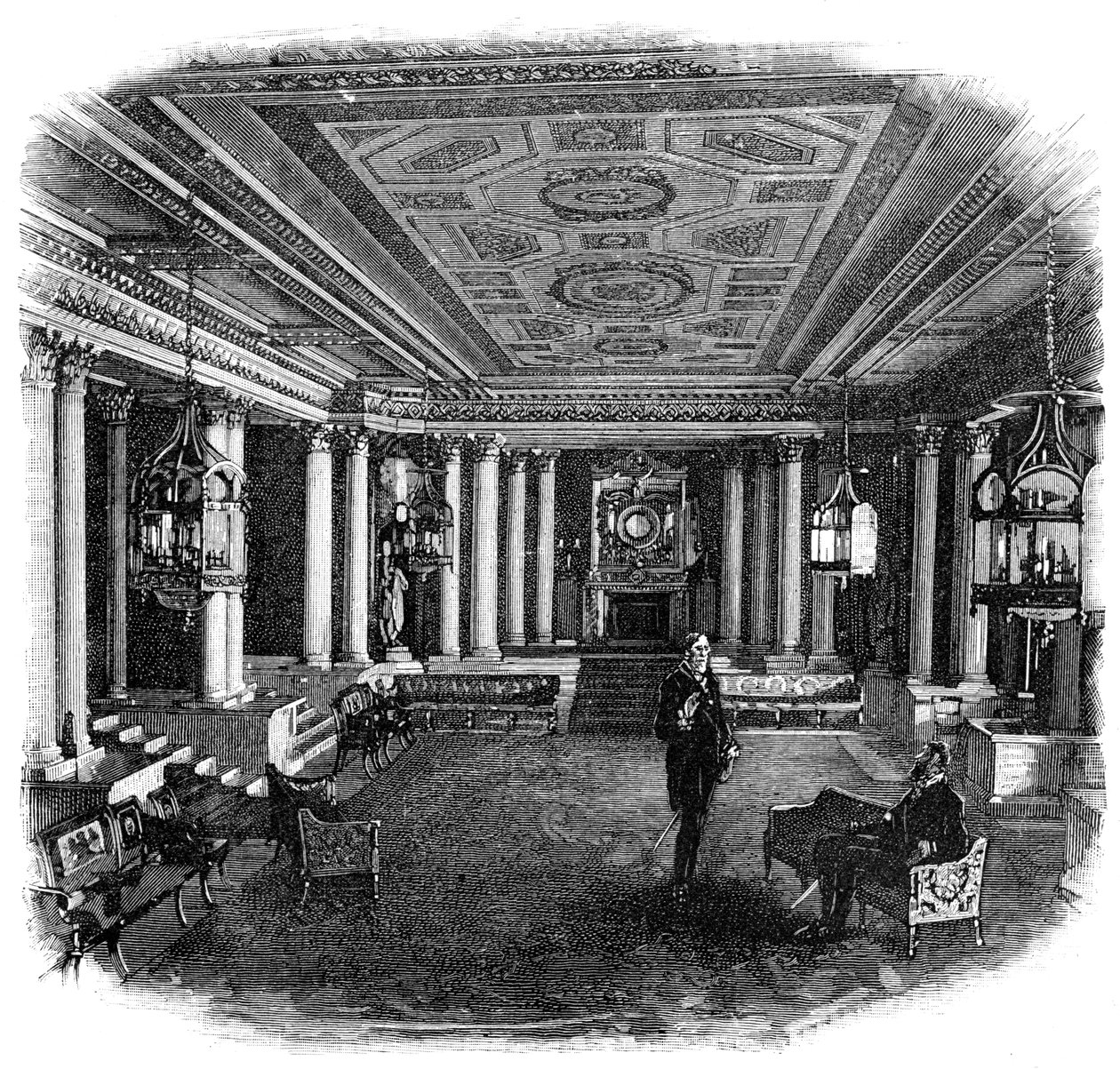 La Salle de Marbre, Palais de Buckingham, 1900 - Unbekannt