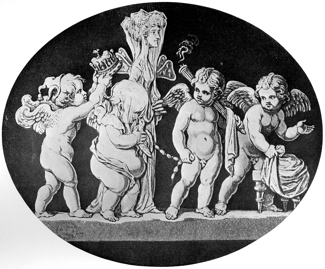 Le mariage de Cupidon et Psyché, 1797 - Unbekannt