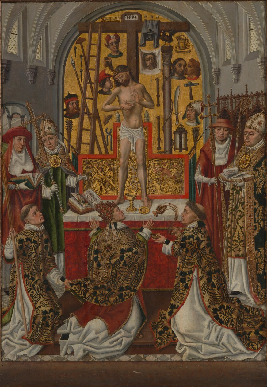 La Messe de Saint Grégoire le Grand - Unbekannt