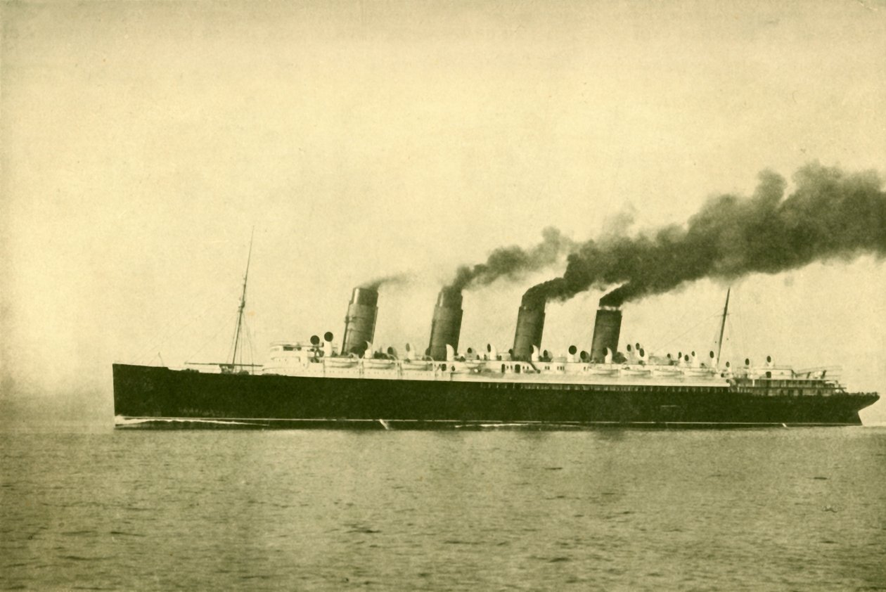 Le Mauretania Cunard Line, 30 696 tonnes, vers 1930 - Unbekannt