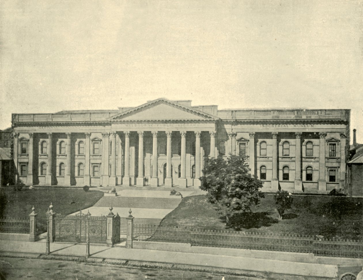 La Bibliothèque publique de Melbourne, 1901 - Unbekannt