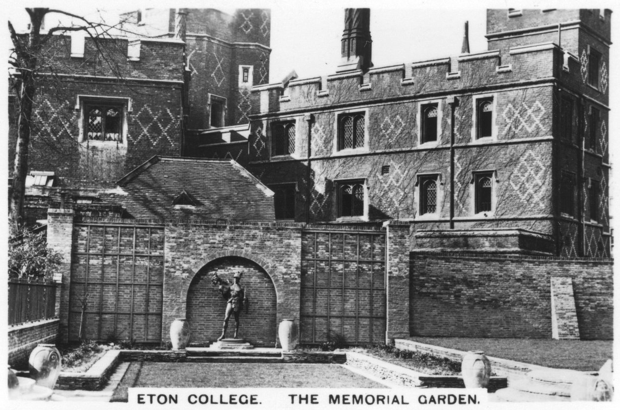 Le jardin commémoratif du collège d