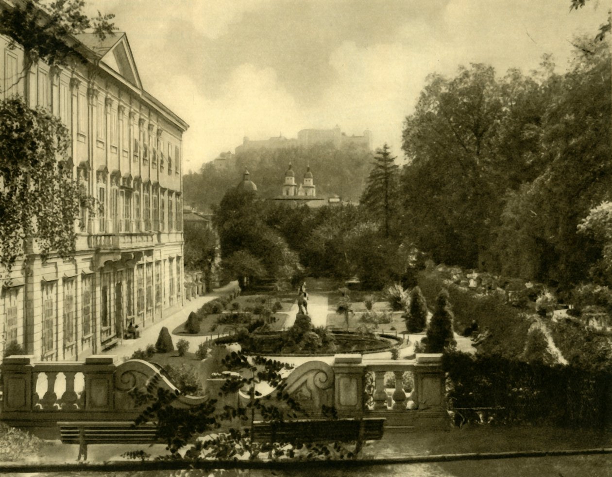 Le Palais Mirabell et ses jardins, Salzbourg, Autriche - Unbekannt