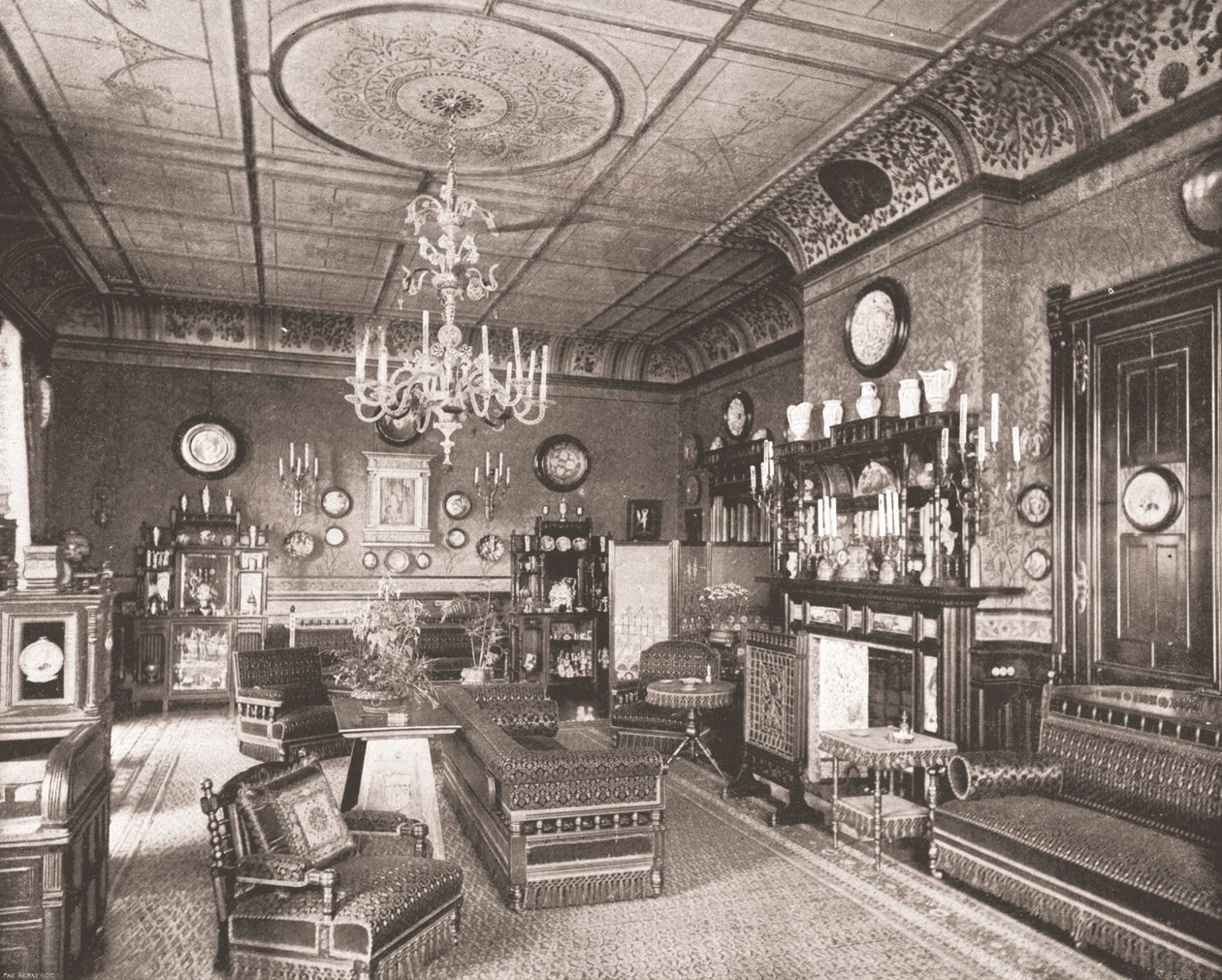 La salle du matin, Clarence House, Londres, 1894 - Unbekannt