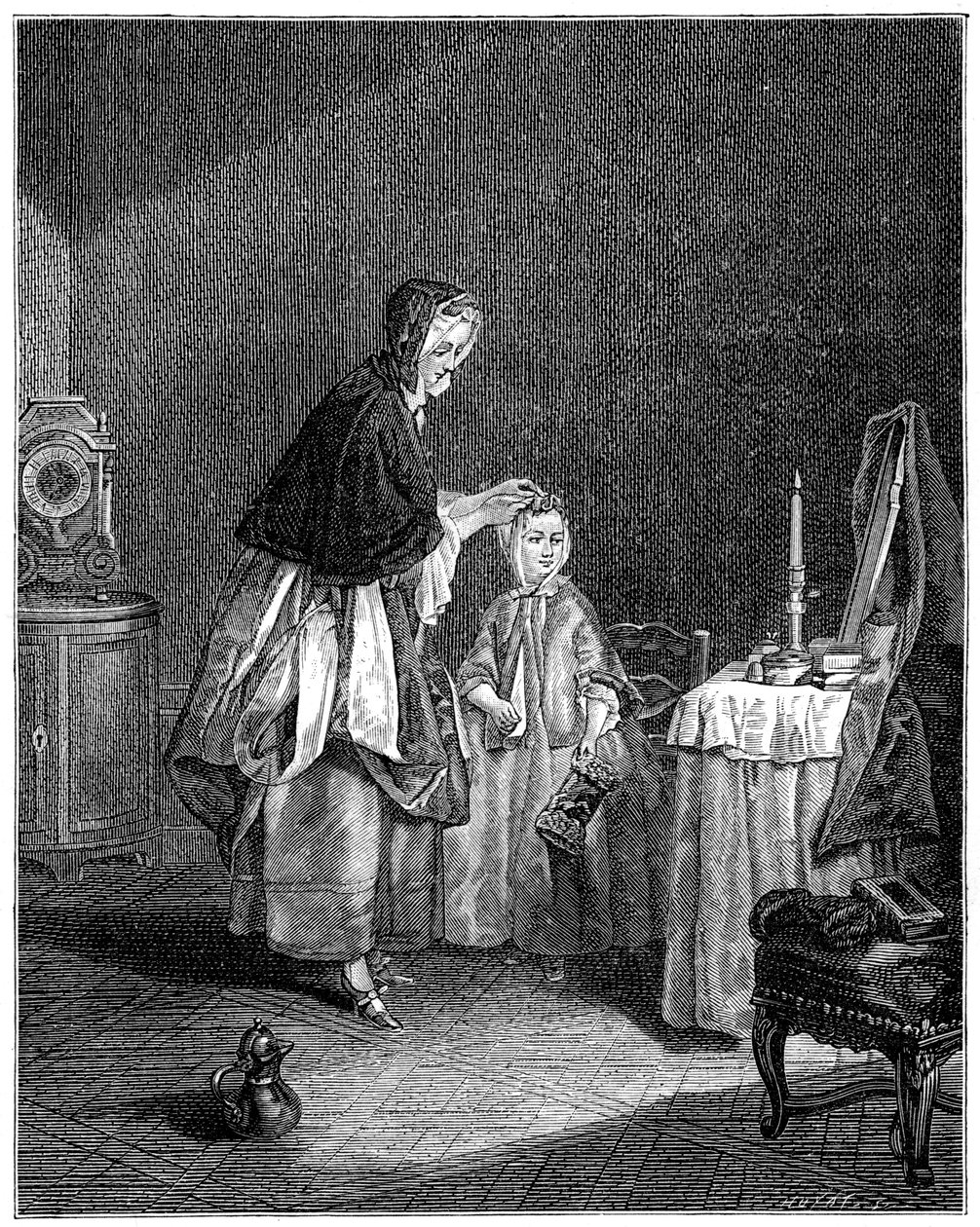 La toilette du matin, 1885 - Unbekannt