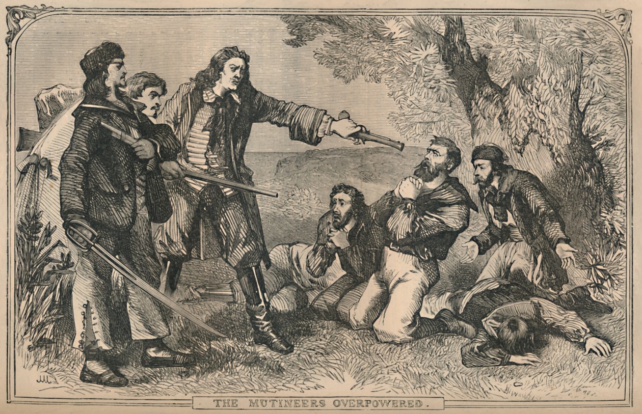 Les mutins maîtrisés, vers 1870 - Unbekannt