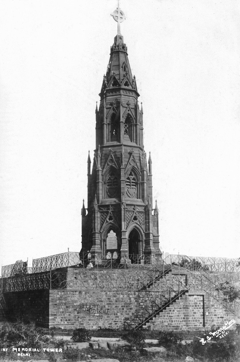 Tour du Mémorial de la Mutinerie, Delhi, Inde, 20ème siècle - Unbekannt