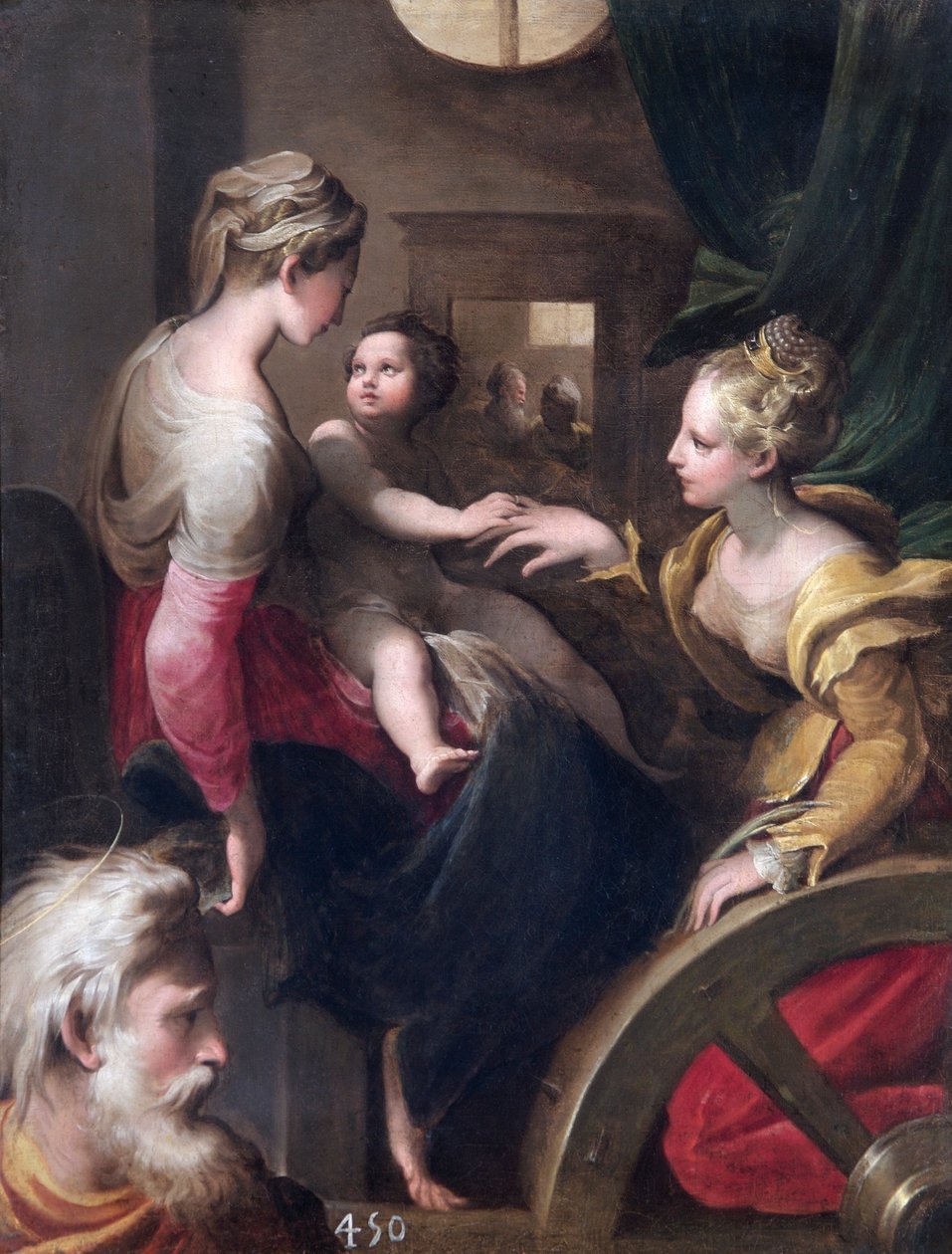 Le Mariage mystique de Sainte Catherine, vers 1531-1540 - Unbekannt