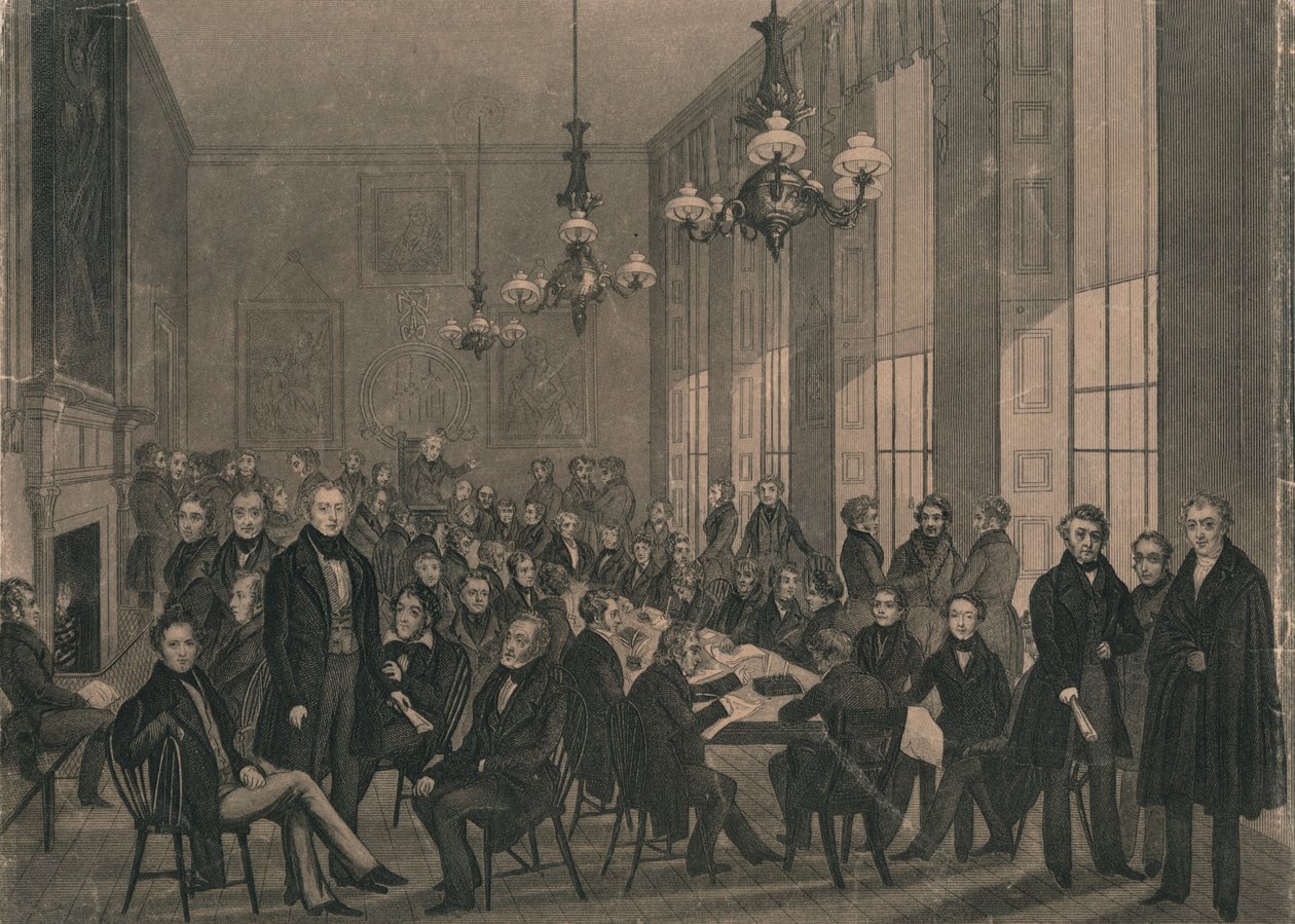La Convention nationale...4 février 1839 au British Coffee House - Unbekannt