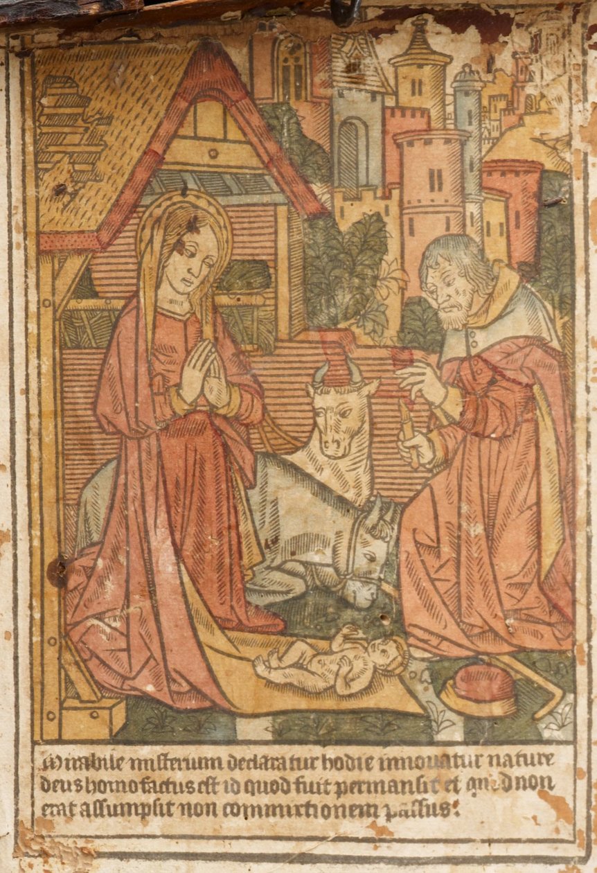 La Nativité, en coffre - Unbekannt