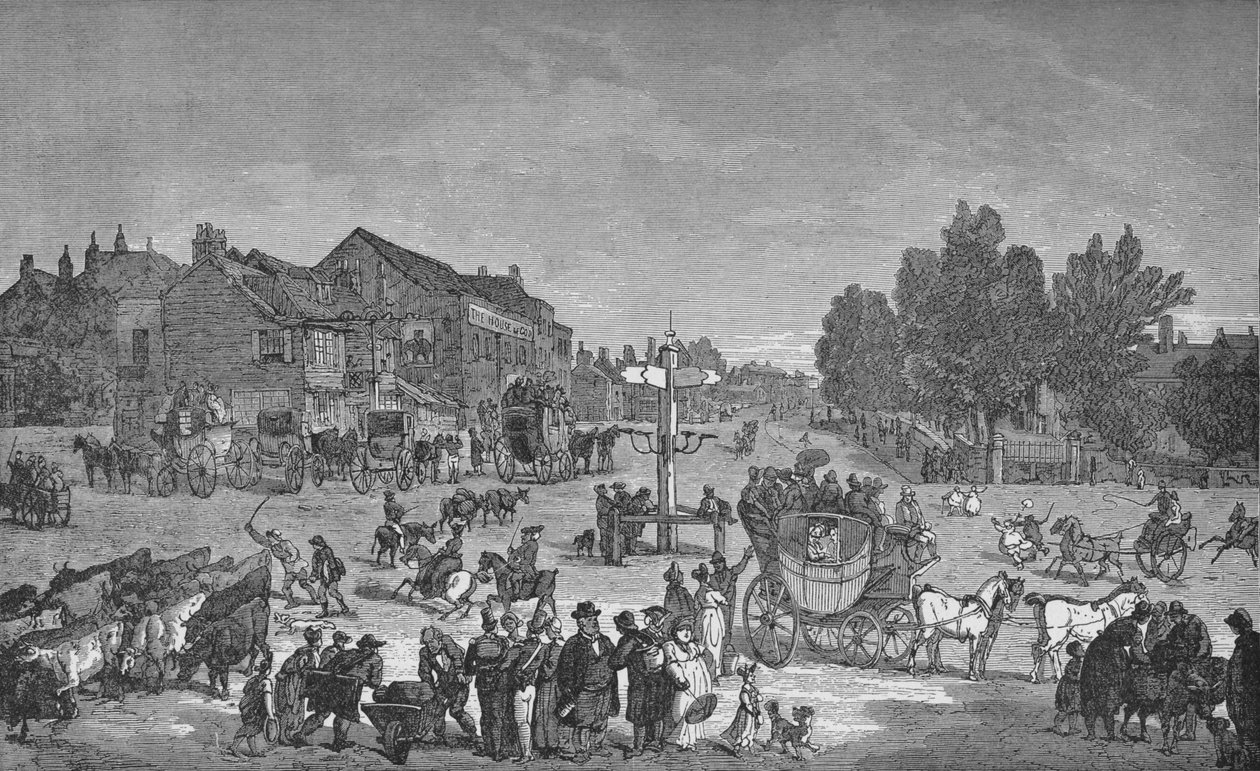 Le vieil Elephant and Castle Inn - Unbekannt