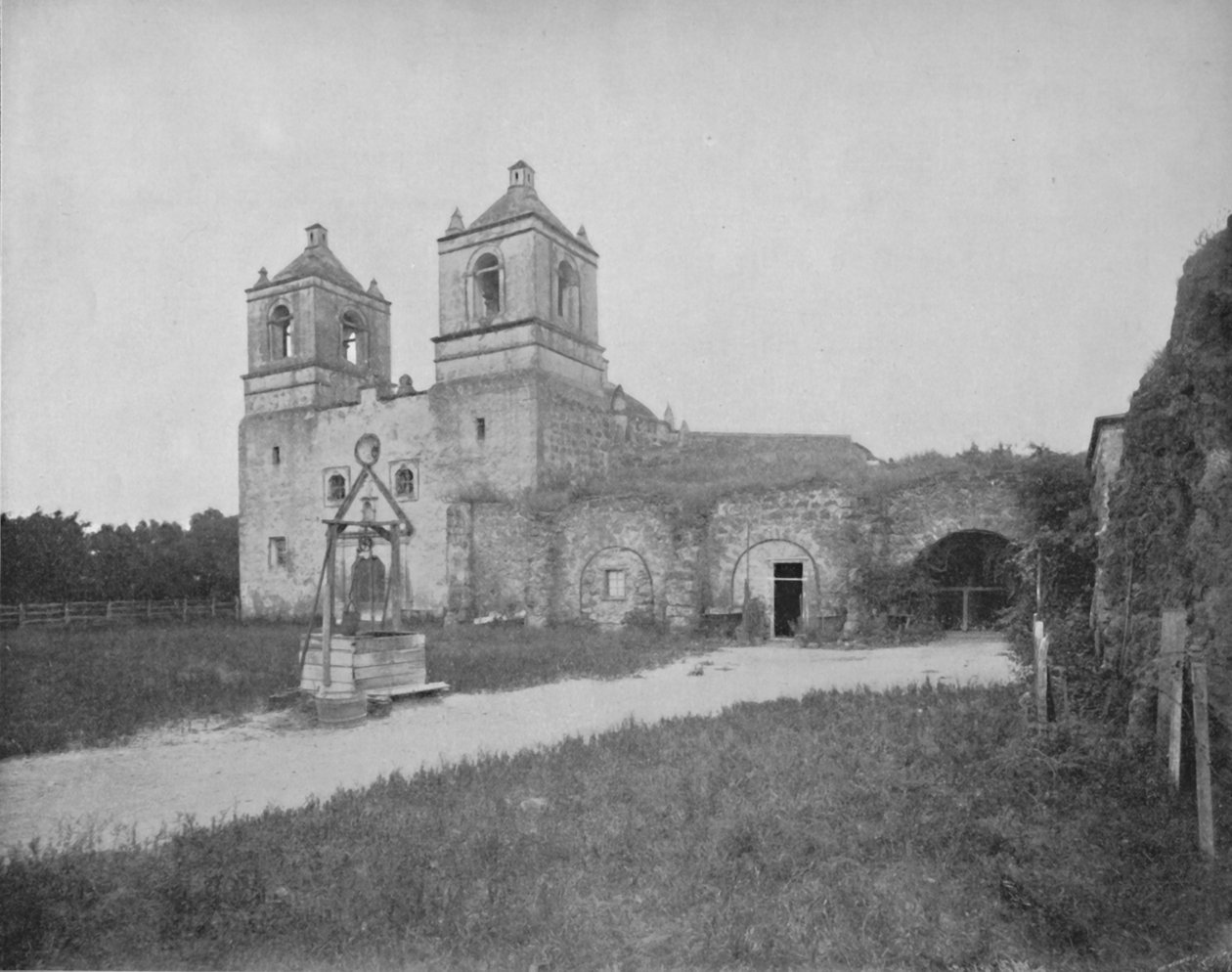La vieille mission de San Antonio, XIXe siècle - Unbekannt