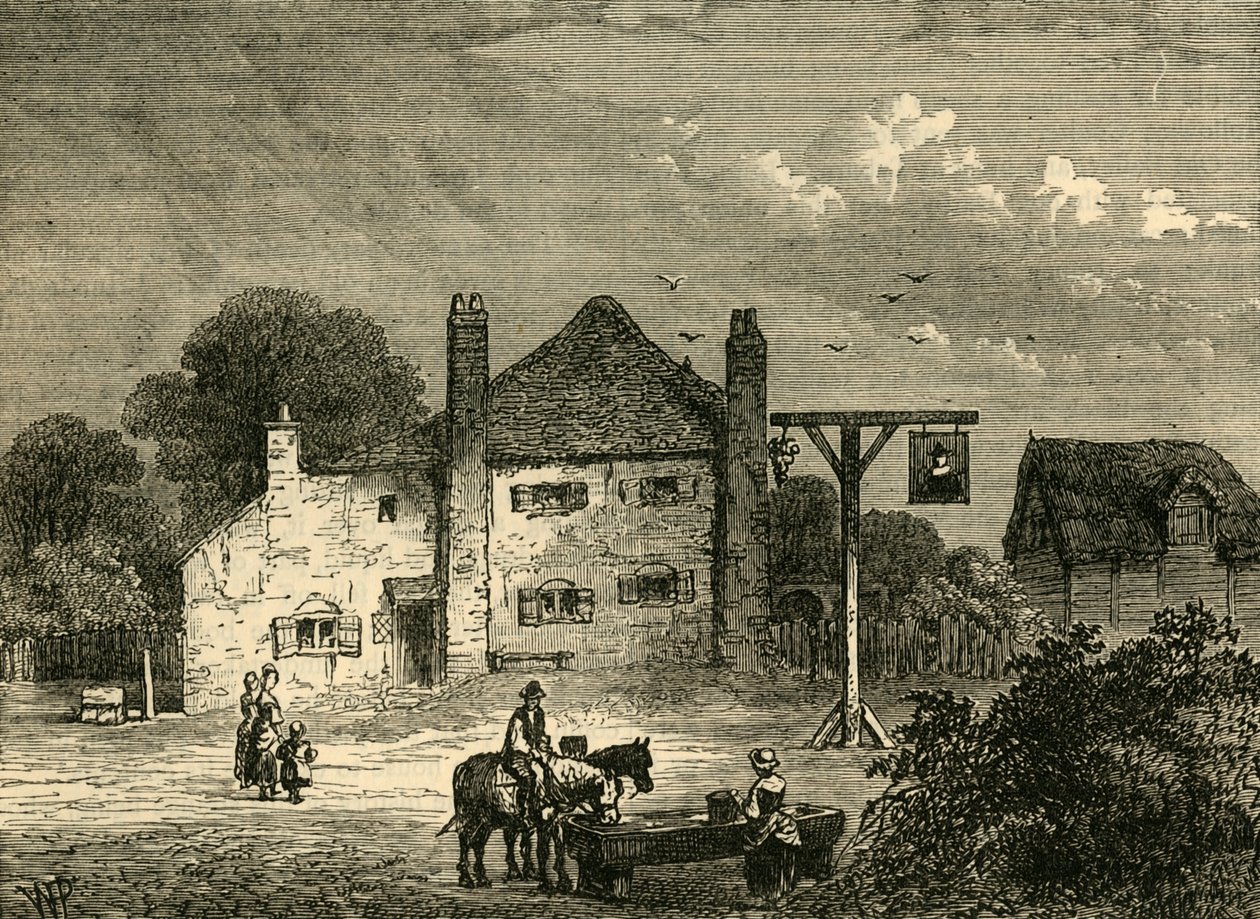 La vieille Mère Red Cap, en 1746, vers 1876 - Unbekannt