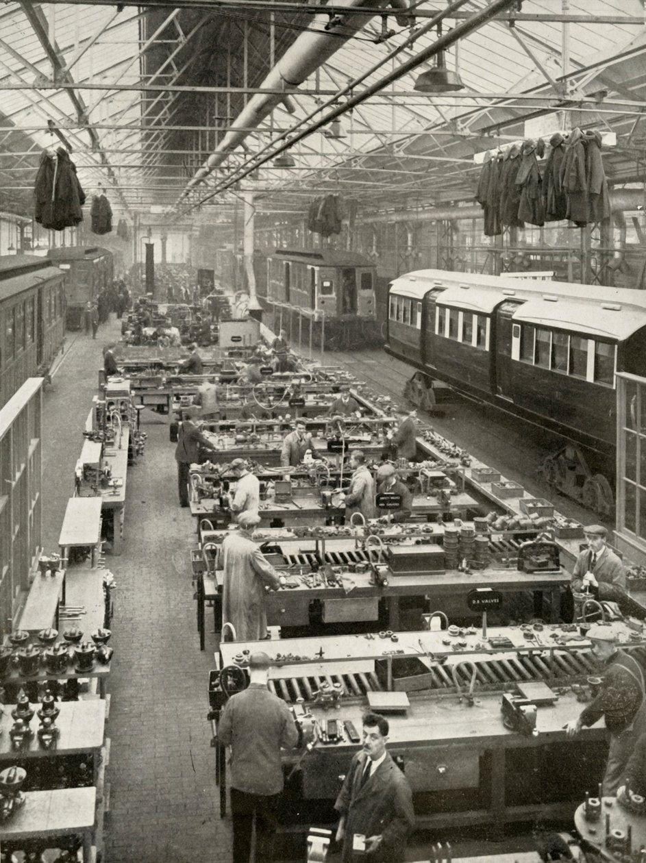 Révision du matériel roulant souterrain appartenant au London Passenger Transport, 1935-36 - Unbekannt
