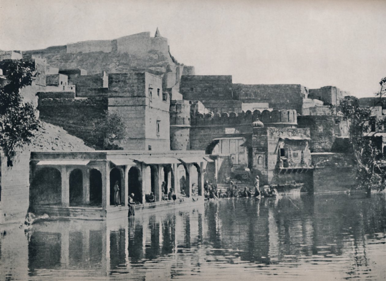 Le réservoir de Padam Sagar à Jodhpur - Unbekannt