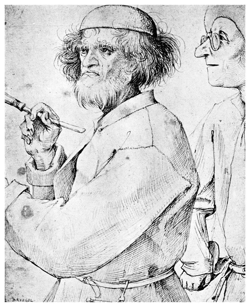 Le Peintre et le Connaisseur, vers 1565 1956 - Unbekannt