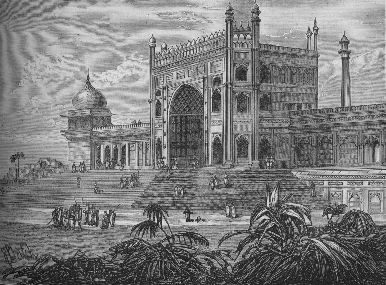 Le Palais de Delhi, vers 1880 - Unbekannt