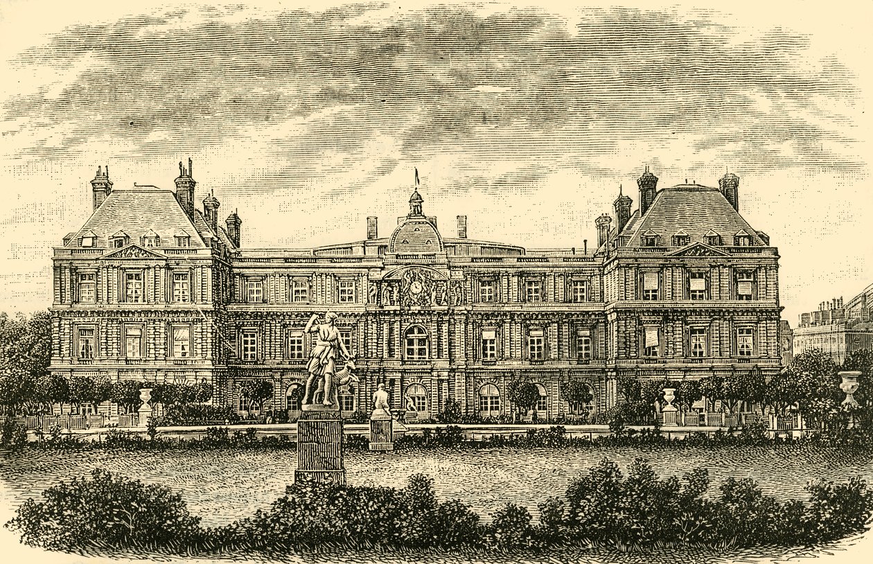 Le Palais du Luxembourg, Paris, 1890 - Unbekannt