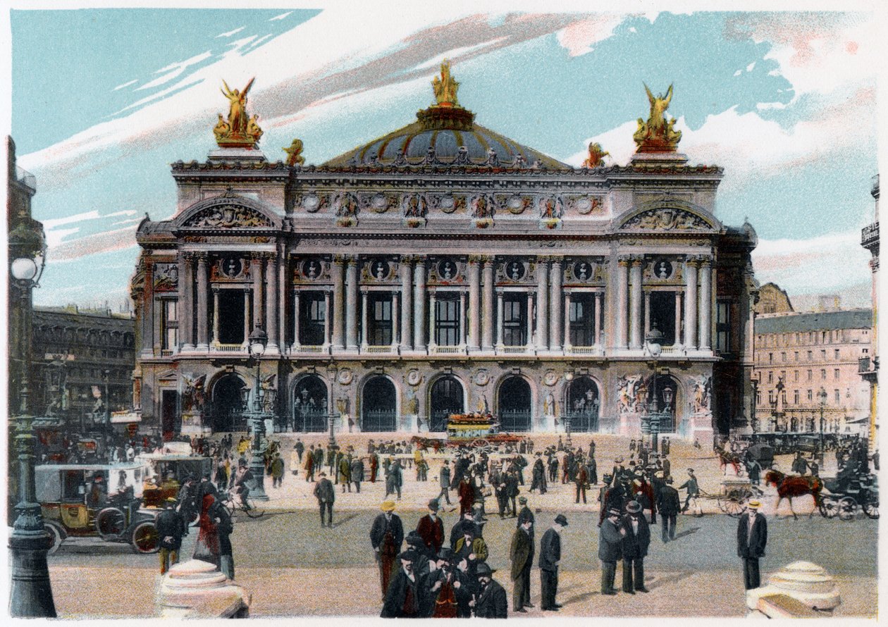 Le Palais Garnier, Paris, vers 1900 - Unbekannt