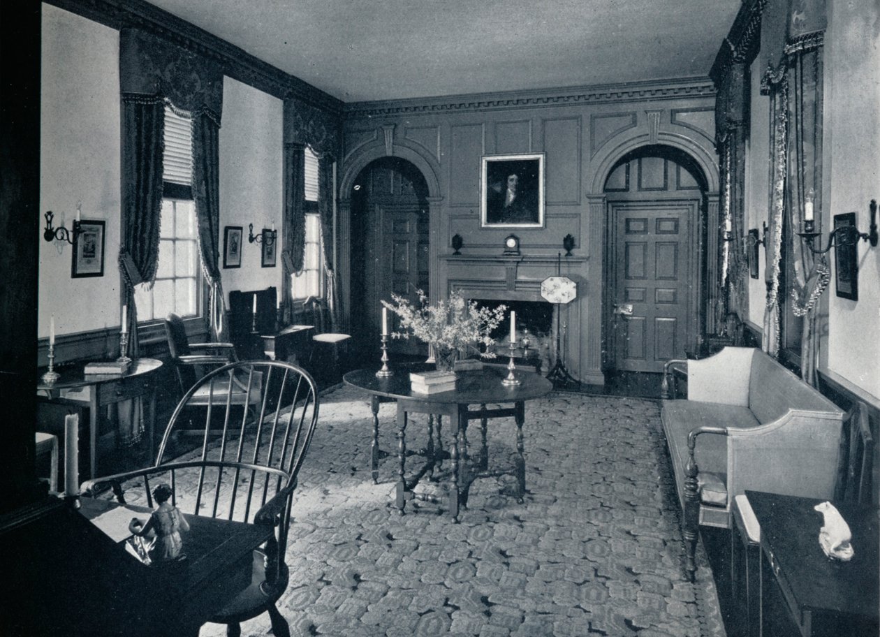 Le Salon de la Taverne Raleigh, vers 1938 - Unbekannt
