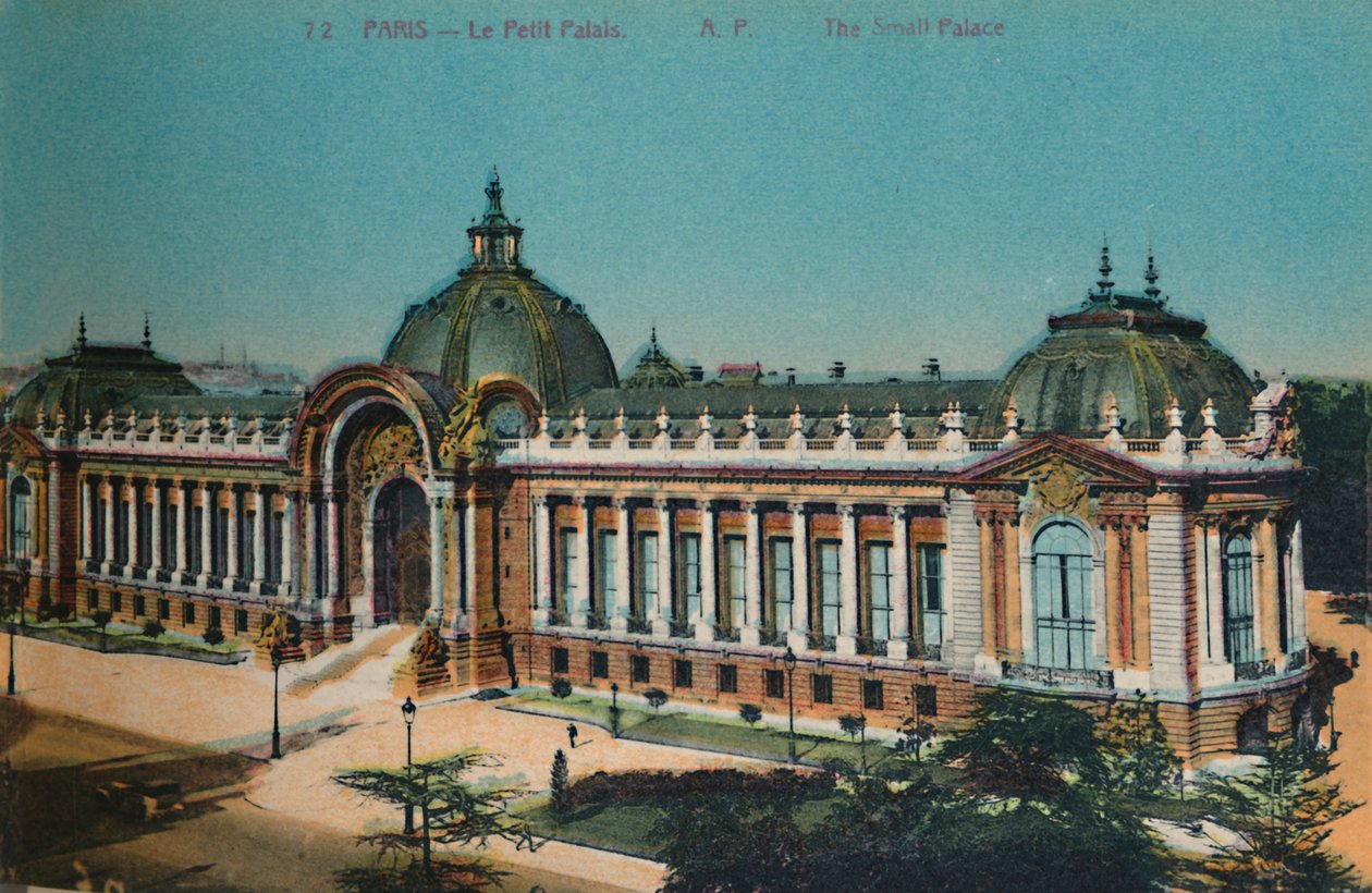 Le Petit Palais, Paris, vers 1920 - Unbekannt