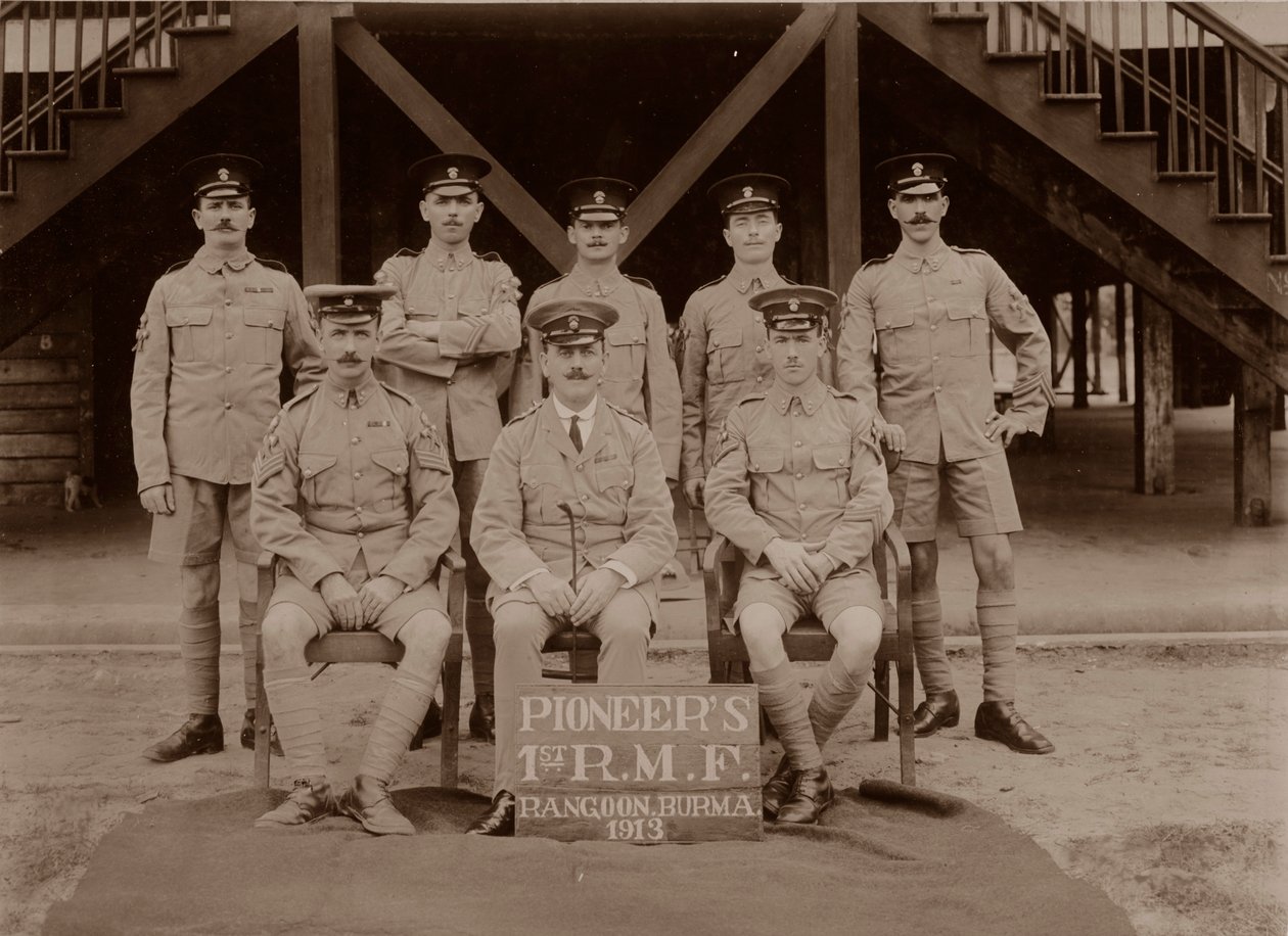Les Pionniers du 1er Royal Munster Fusiliers, Rangoon, Birmanie - Unbekannt