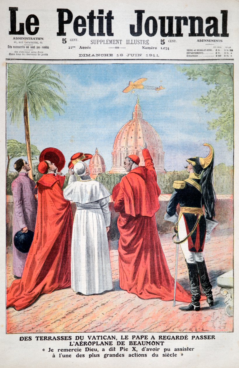 Le Pape regardant l