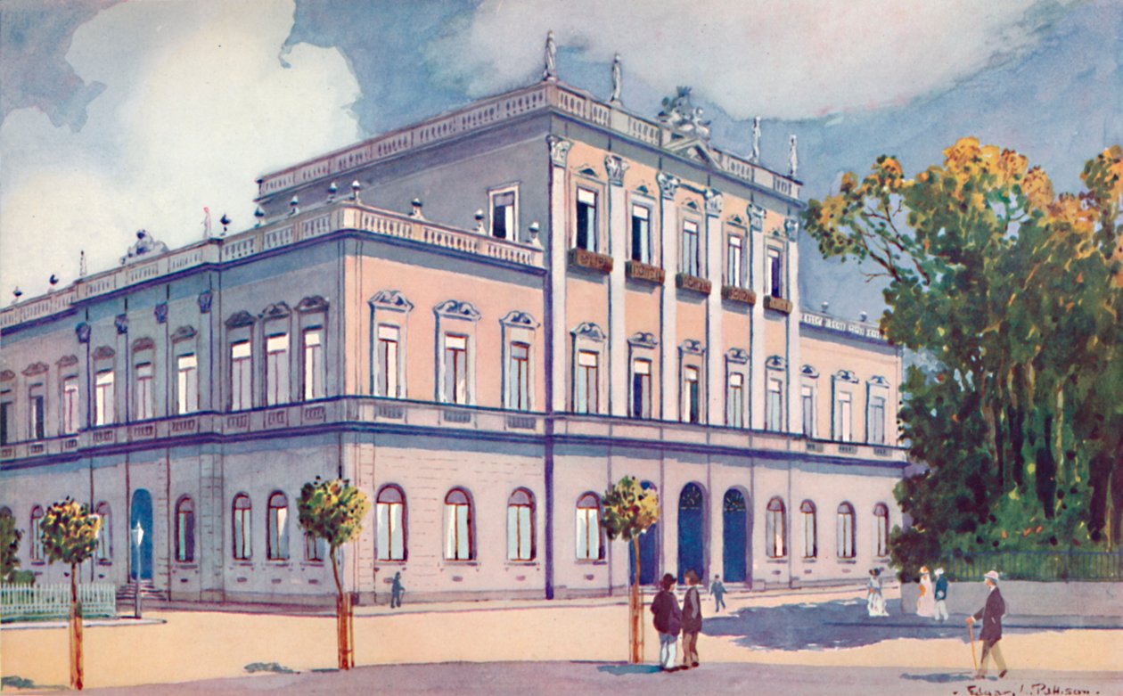 La Préfecture du District Fédéral. Coin nord-est de la Praça da República, 1914 - Unbekannt