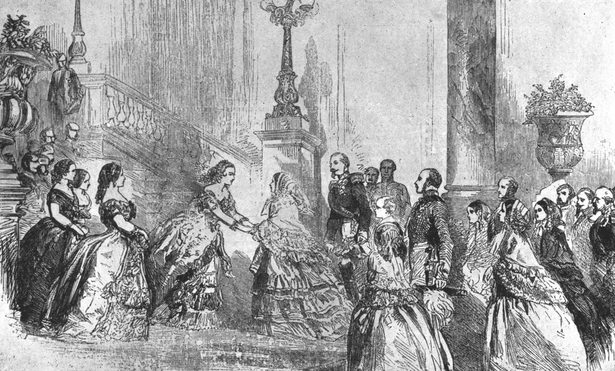 Première visite du Prince de Galles en France, 1855 - Unbekannt