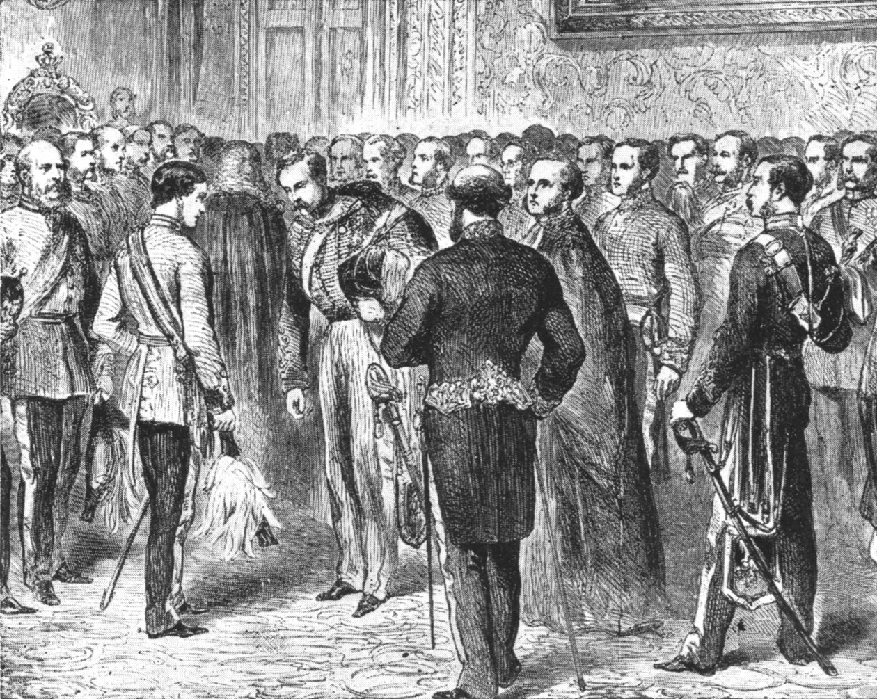 Le Prince de Galles tenant sa première réception, 18 février 1863, 1901 - Unbekannt
