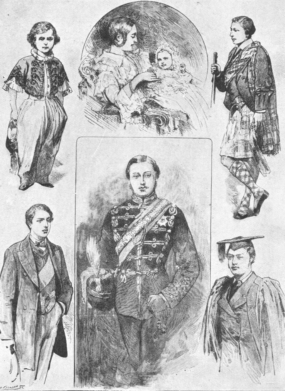 Le prince de Galles dans sa jeunesse, 1901 - Unbekannt