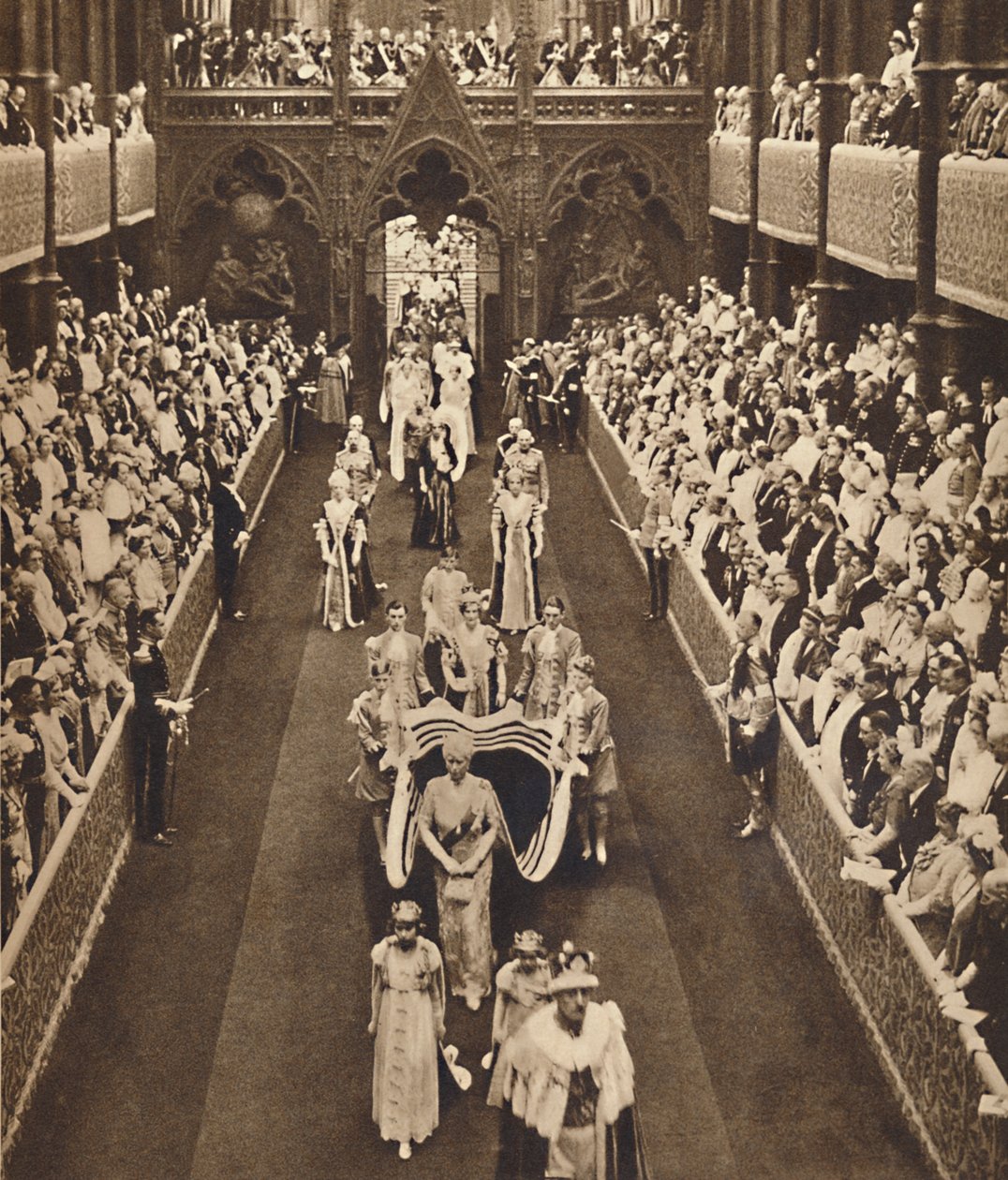 La procession de la reine mère, 12 mai 1937 - Unbekannt