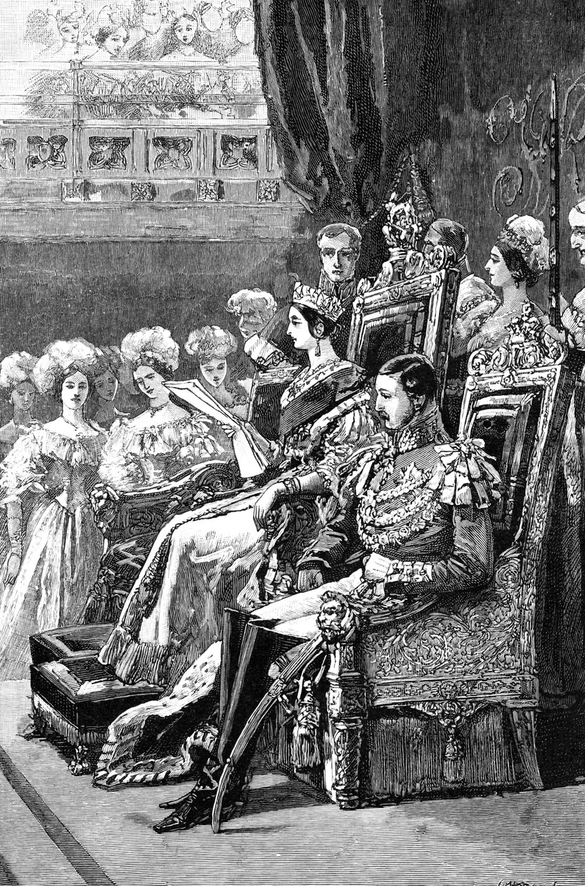La Reine ouvrant le Parlement, 1846, 1900 - Unbekannt
