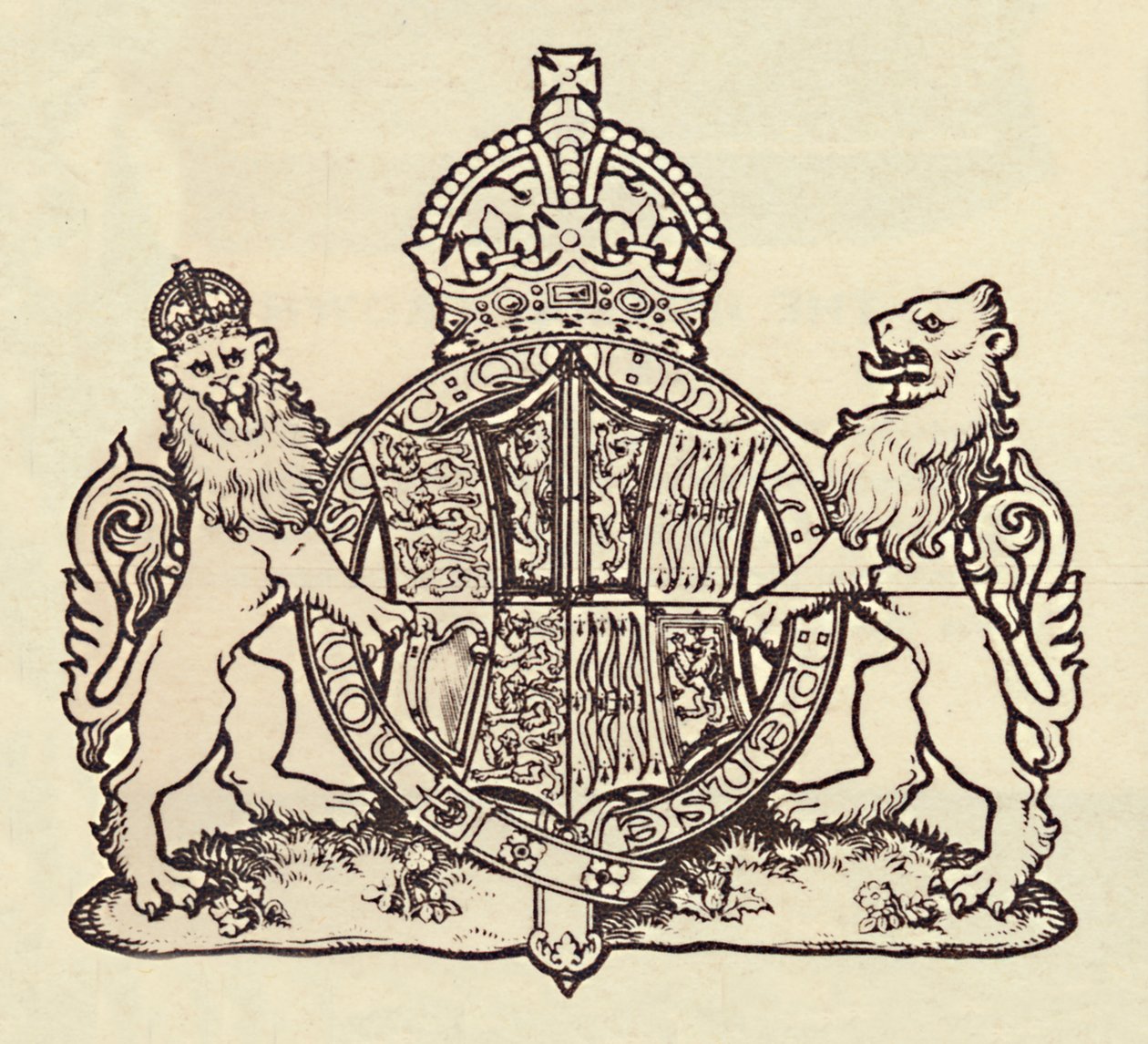Les armoiries de la reine, 1937 - Unbekannt